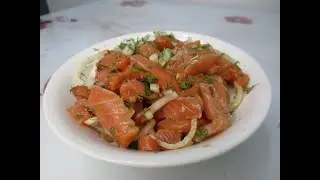 Вкуснейшая закуска с красной рыбы