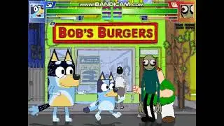 LG618 MUGEN Battle: Bluey & Bandit Vs Salad Fingers & Peter Griffin
