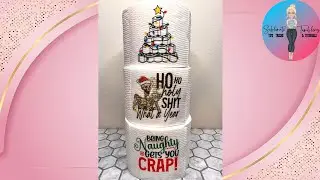 How to Sublimate Toilet Paper Gag Gift - Sublimation For Beginners