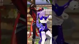 【genshin MMD】Zhongli and Keqing ||Genshin impact #dance #mmd #genshinimpact #zhongli #keqing #shorts