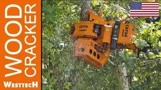 Maximized safety when working with a Woodcracker® CS750 smart