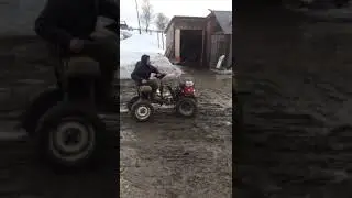 Малёбский чудо - трактор!