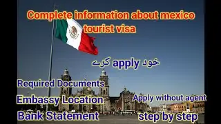 Mexico Tourist Visa || How To Apply for Mexico visit visa