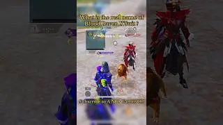 What is the real name of Blood Raven X’Suit ?🤷‍♂️@ANDGamerOP  #shorts