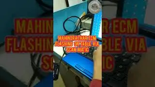 Mahindra Thar ECM Flashing On Table  Via Scan Matic ..#ecmrepair #youtubeshorts #mahindra