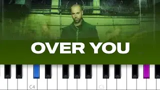 Daughtry - Over You (piano tutorial)