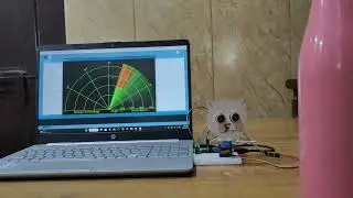 Radar System using arduino and servo.