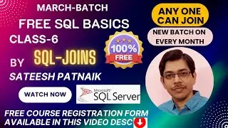 Free SQL Classes | SQL Queries | Inner Join | Outer Join | Cross Join | Self Join | Left Outer Join