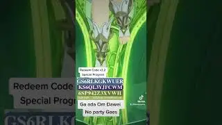 Genshin Impact redeem code v 3.2 