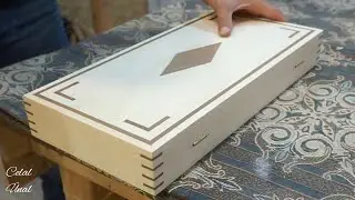 Making backgammon board  / How to make backgammon / Backgammon game