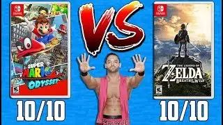 Super Mario Odyssey VS Zelda Breath of the Wild - Game of the Year for Nintendo Switch!