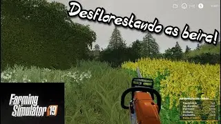 Farming240 #4 - Tirando o mato - Farming Simulator 2019