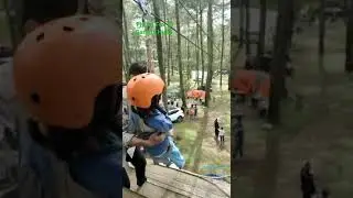 Flying Fox di Garuda HUHA, Cozyland Lembang