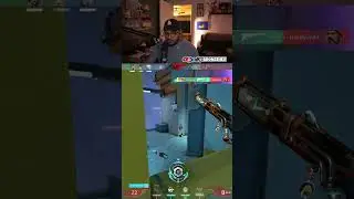 Just a SIMPLE 4K in ABYSS the new VALORANT Map #valorant #valorantclips #shorts