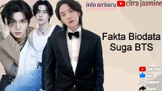 Fakta Biodata Menarik Suga BTS (Min Yoon-gi) Rapper Jenius & Produser Hebat!