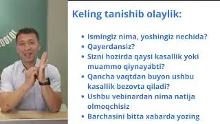 Psixolog | Alisher Obidov "Ramazonda sog'lom tana"