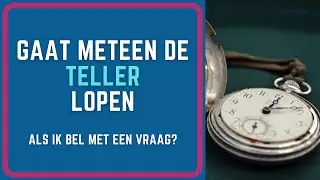 Gaat de meter meteen lopen?