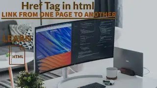 Href Tag in HTML(Link from one page to another in html) |html css urdu hindi tutorial|CodeWithKashif