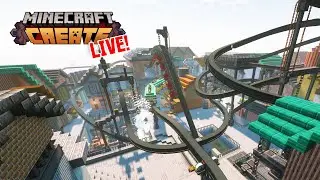Is this thing on? Building my Create Mod Theme Park!