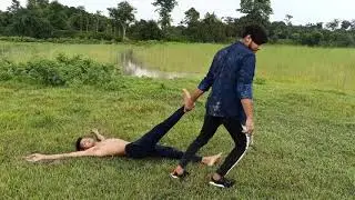 Krack Fight Spoof (Behind the scene Part - 2) | Fight Spoof | Action fanz