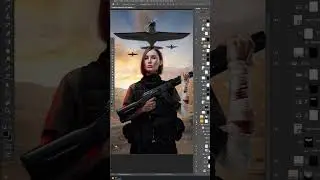 O poder da camada de ajuste #design #photoshop #speedart