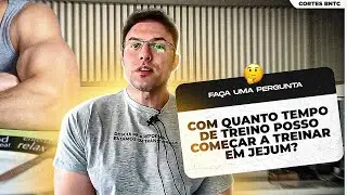Aprenda a TREINAR EM JEJUM CORRETAMENTE! | Muzy Explica