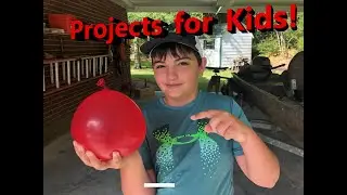 Project for Kids - Squirrel Pranks / Water Balloons!