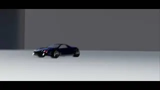 Short Simple Car Animation In EEVEE Render Engine