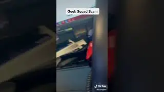 The Geek Squad purchase scammer talks to me..briefly