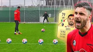 Can a Amateur beat a 79-FIFA Rated PRO Football Player? 🔥⚽