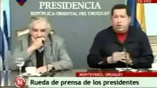 Hugo Chavez defiende a Ollanta Humala y lo llama "buen soldado"