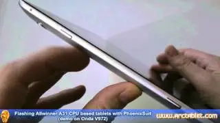 PhoenixSuit flashing tutorial for Onda V972, V812 and other Allwinner A31 tablets