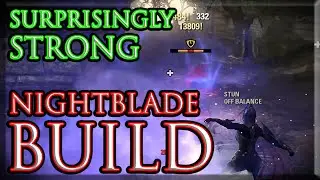 This Nightblade Build Is Way Stronger Then I Expected.. 🦇 ESO Vampire Nightblade PvP Build Gameplay