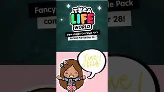 NEW ✨ FANCY NIGHT OUT STYLE PACK! 👗🎩 TOCA LIFE WORLD 🌎