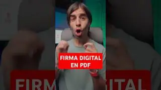 FIRMA DIGITAL a PDF 