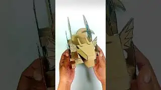 Cardboard Craft Ideas - Dragon Robot 