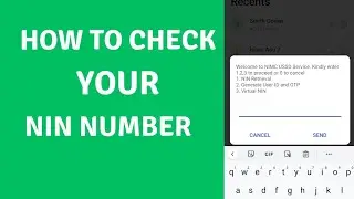 How To Check My NIN Number