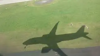 Landing in hamburg airport