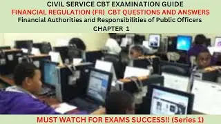 Directorate Promotion Exams – FR CBT Exam Questions on Authorities and Responsibility | Series 1