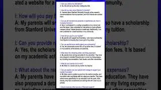 USA Student Visa Interview Guide