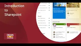 Introduction to Sharepoint