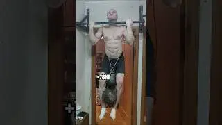 Подтягивания на резинке с 78КГ