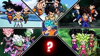 (SPECIAL) Power Warriors - All Fusion Character Transformations | MFR Gameplay