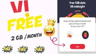 How to get FREE data in vi sim( Don't miss this)