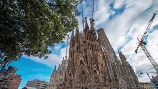 Hyperlapse at La Sagrada Familia , Barcelona