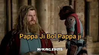Pappa Ji Bol Pappa Ji | (Re-Post) | Rocket Slaps Thor