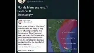 Florida Man's Prayers 1 Science 0
