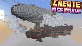 The Most POWERFUL Warship! - Create Aeronautics Prep/Big Cannons