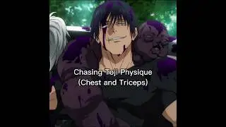 I want Toji Physique #jujutsukaisen #toji #gym