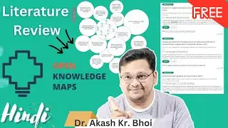 Open Knowledge Maps - Your guide to scientific knowledge || Systematic Literature Review (SLR)